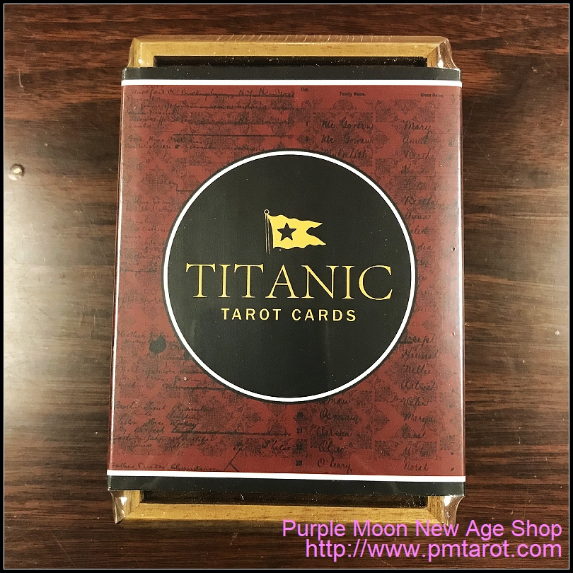 Titanic Tarot Cards - Wooden Box Edition