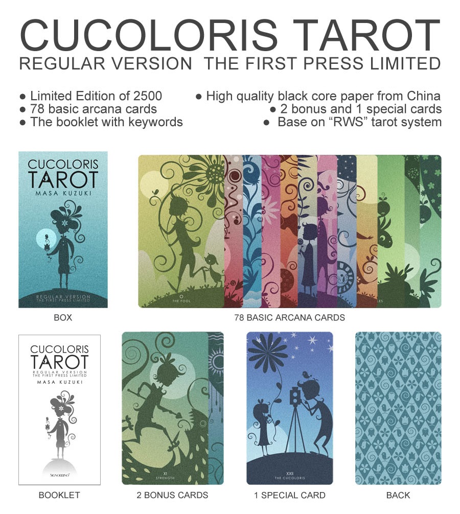 Cucoloris Tarot - Regular Version - 1st Press Limited