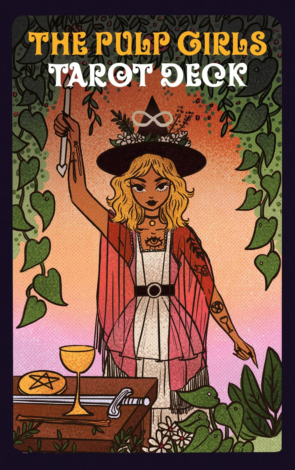 The Pulp Girls Tarot Deck: A 78-Card Deck of Magic and Affirmations