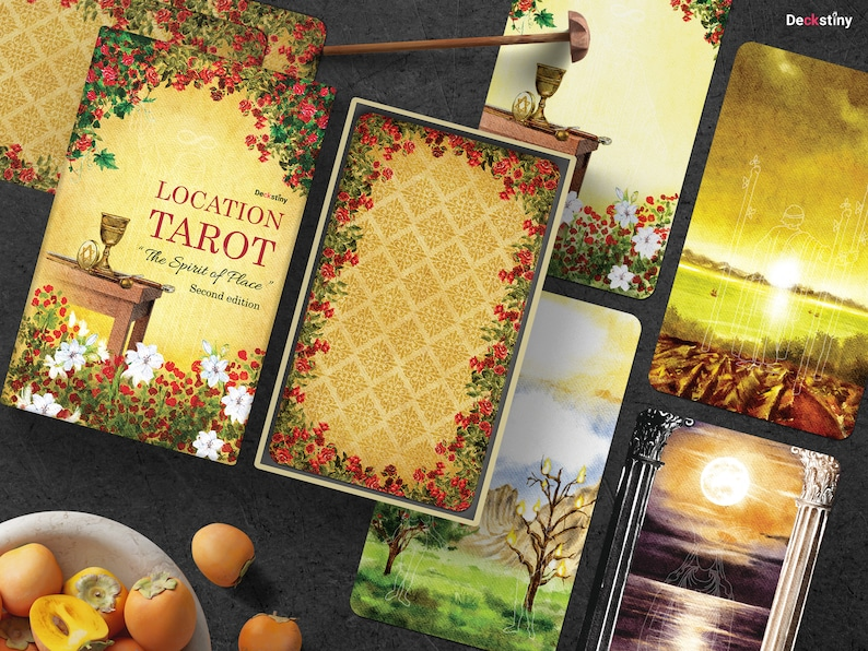 Location Tarot, the Spirit of Place : Second Edition (Watercolor)