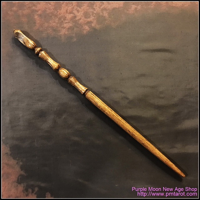 Red Oak Wicca Wand