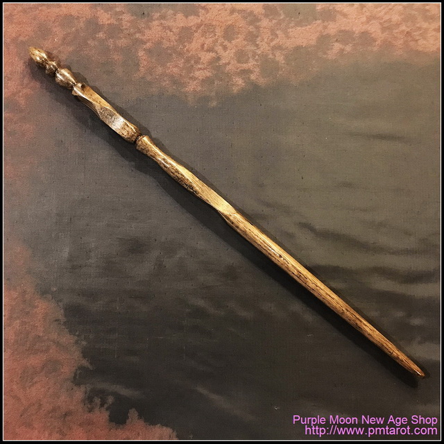 Red Oak Wicca Wand