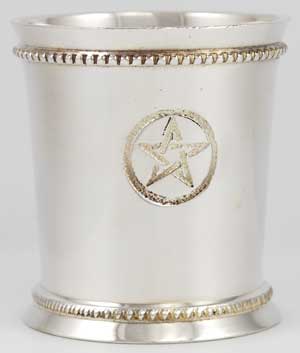 Pentagram Chalice and Votive Holder