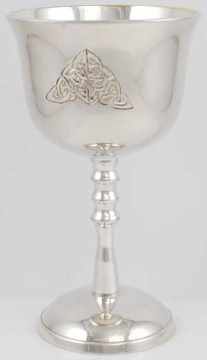 Celtic Triquetra Chalice