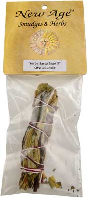 Yerba Santa Sage smudge stick 	
3