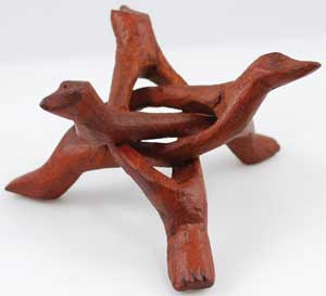 3 Legged Wooden stand small
