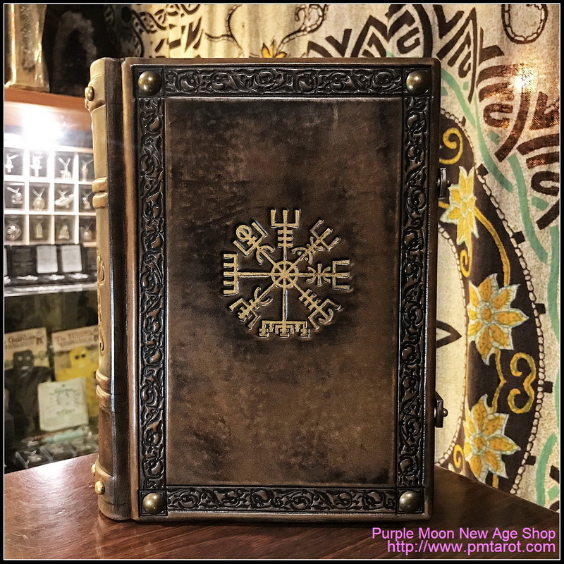 Books of Shadows Leather w/Vegvisir